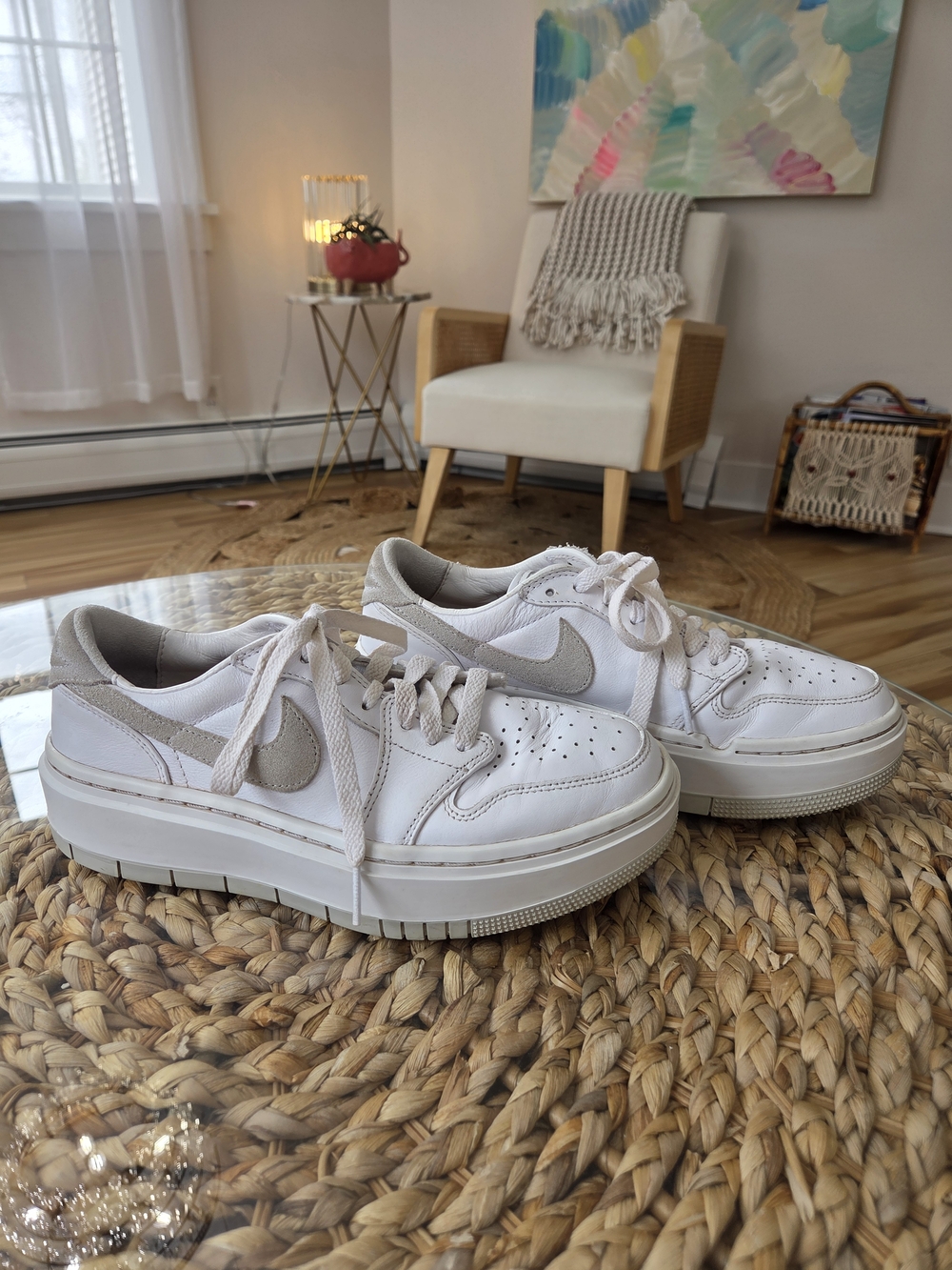 Nike Women’s Air Jordan 1 Womens Elevate Low - White